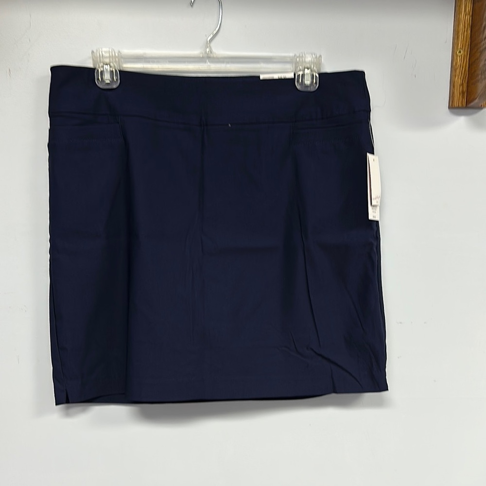 Kim Rogers Navy Blue Skort size 18 NWT